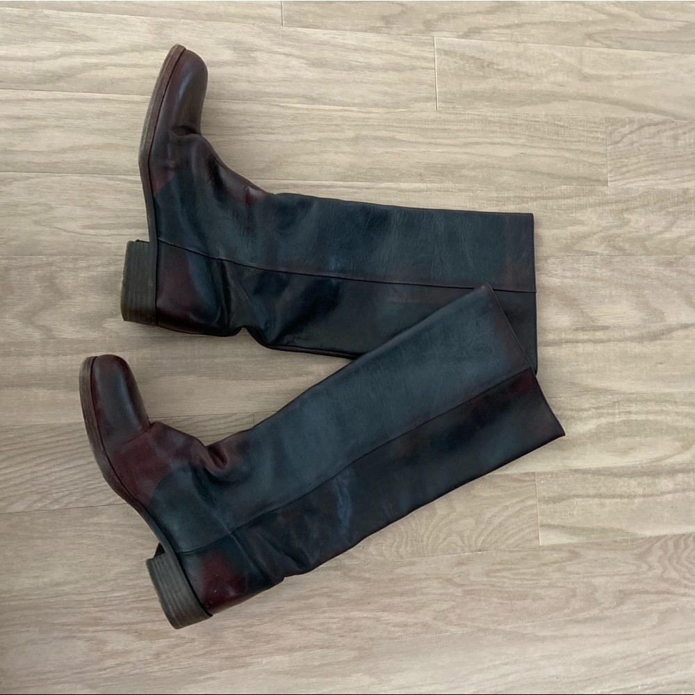 Vero Cuoio brown leather boots